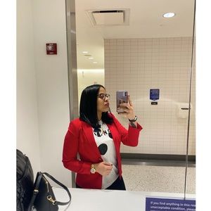 Calvin Klein Red Blazer